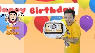 Happy Birthday Song  Nursery Rhymes and Songs for Kids by Songs with Simon [upl. by Rabbi]