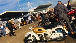 KEMPTON PARK Motorcycle Autojumble BIKES NOW with ADDED SCOOTERS Racecourse is NOT inside ULEZ Zone [upl. by Ahsap896]