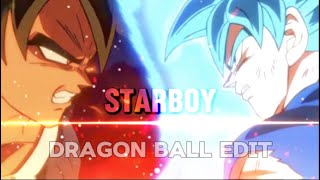 Dragon Ball Super Broly AMVEdit Starboy [upl. by Cirted]