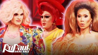 Elliott amp Kahmora Hall amp Tina Burner’s “Lady Marmalade” Lip Sync  S13 E1  RuPaul’s Drag Race [upl. by Panaggio699]