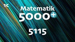 Matematik 5000 1c 5115 matte 1c [upl. by Eelrahc169]