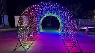 3D Twinkly Pro Walkway Tunnel [upl. by Dahaf322]