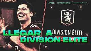 ¿QUE ES LA DIVISION ELITE  RECOMPENSAS NIVELES ENTRADA   FIFA 22 ULTIMATE TEAM [upl. by Devlin]