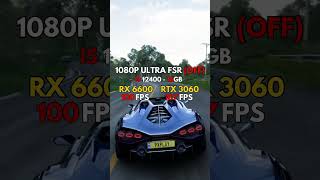 RX 6600 8GB VS 3060 12GB FSR OFF viralvideo viralshorts gpu [upl. by Orteip170]