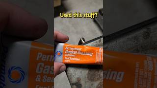 Permatex gasket sealant only stuff I found fuel resistant [upl. by Duvall]