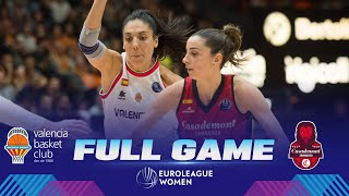 Valencia Basket Club v Casademont Zaragoza  Full Basketball Game  EuroLeague Women 202324 [upl. by Stu]