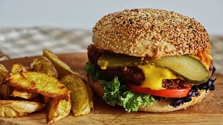 Black Bean Burger Recipe [upl. by Alfeus211]