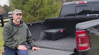 Lets Review the Bedrug XLT Bed Liner and Gator FX Bed Cover on the 2022 Ram 1500 Laramie [upl. by Daria]