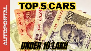 Top 5 Cars in 10 lakhs in 2024  Autoportal [upl. by Eihcir]