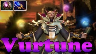 Dota 2  Patch 684  Vurtune Pro Invoker China Vol 25  Ranked Match Gameplay [upl. by Letti]