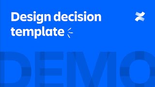 Design Decision template walkthrough  Confluence  Atlassian [upl. by Griffis414]