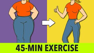 41Minute Combined Exercises to Lose Weight  fullbody burn [upl. by Atival845]