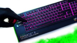 Razer Ornata V3 X Gaming Keyboard Unboxing  Gaming Test ASMR [upl. by Stevana]