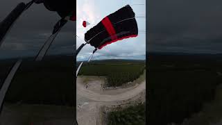 Windmill BASE jump CLOSE CALL 300ft [upl. by Jann]