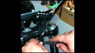 Harley Nightster Speedometer Relocation PART 2 [upl. by Issi151]