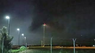 Tornado forming Paphos Airport November 02nd 2024 [upl. by Airtened]