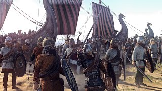 Vikings Vs Irish Battle of Clontarf 1014 AD  Cinematic [upl. by Shoshanna]