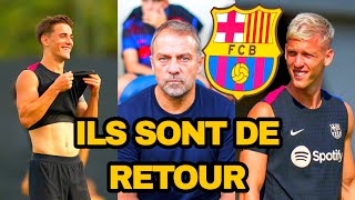 🚨 Retour de GAVI Firmin Lopez et de Dani olmo après la trêve 💯✅ [upl. by Hgieloj]