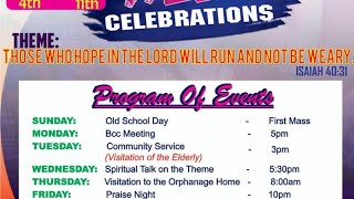 CYON Orerokpe Parish Youth Week Activity Day 7 [upl. by Ronym]