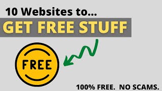 Top 10 Websites With Free Stuff [upl. by Nodnal]