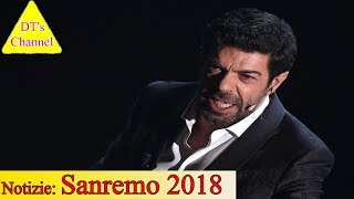 Sanremo 2018 il monologo di Favino e la voce di Mannoia per i migranti [upl. by Melania]