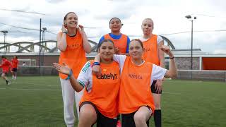 Tournoi de foot féminin à Tourcoing  Dons Solidaires [upl. by Atteloiv]