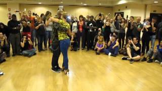 Kizomba Flow con Albir y Carol  Sensualdance Madrid 2013 [upl. by Alliw]