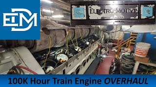 Rebuild of 2 Stroke EMD Ship Engines [upl. by Terryl]