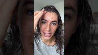 Fake freckle routine makeup [upl. by Nohsal397]