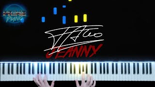 Falco  Jeanny Piano Cover wSheet Music [upl. by Amitak]