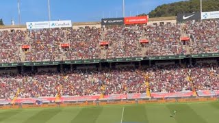 Barcelona anthem  Barca 70 Valladolid [upl. by Eixel]