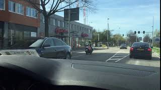 Kings of Netherlands motorcade in Amsterdam 2015 [upl. by Bertrando]