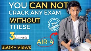 3 UNIVERSAL amp EVERGREEN Exam Tips By AIR4 IIT Bombay BARC ISRO Scientist Ashish Ranjan [upl. by Trimmer]