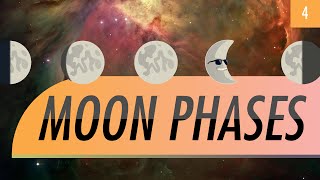 Moon Phases Crash Course Astronomy 4 [upl. by Aysahc]