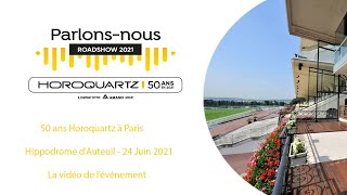 Vidéo 50 ans Horoquartz Paris Juin 2021 [upl. by Eilagam43]