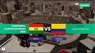 Bolivia vs Colombia ● Fecha 9 Eliminatorias Mundial 2026 ● Pes 2021 [upl. by Oinota]