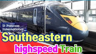 Southeastern HighSpeed Train 🚆 full journey from ST PANCRAS to RAMSGATE via ASHFORD International [upl. by Hollie]