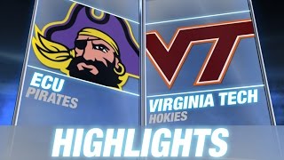 ECU vs Virginia Tech  2014 ACC Football Highlights [upl. by Claudius567]