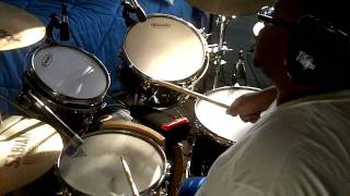 Buckwheat Zydeco  What You Gonna Do Drum Cover BET Comic View New Orleans Party Gras [upl. by Eiralav]