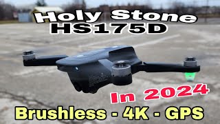 Holy Stone HS175D Mini Drone Brushless 4K GPS from Amazon [upl. by Shayne]