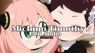 Michino Timothy Kimino Kimochi Ost Anne Happy Edit audio [upl. by Incrocci684]