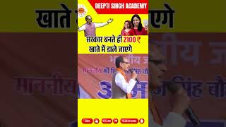 सरकार बनते ही 2100 खाते में डाले जाएगे mohanyadav latestnews breakingnews news [upl. by Lali247]