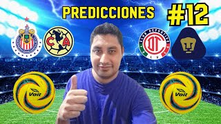 PARTIDAZOS MIS PREDICCIONES JORNADA 12 LIGA MX CLAUSURA 2024 [upl. by Sasha]