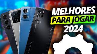 Melhores celulares para jogos em 2024 até agora [upl. by Sredna]