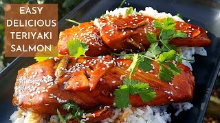 Quick amp easy Teriyaki salmon  Salmon Teriyaki recipe  Easy amp delicious [upl. by Hilleary]