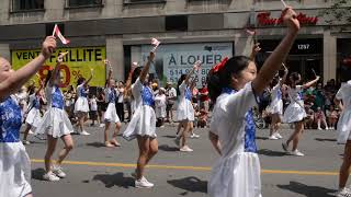 Canada Day Parade in Montreal July 1 2018 EMR 4299 [upl. by Aundrea]