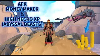 Abyssal Beasts Afk Money Making  RuneScape 3 [upl. by Noired388]