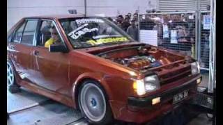 Nissan Pulsar E15 Dyno 300whp [upl. by Coe]