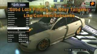 GTA Online Obey Tailgater Location [upl. by Lehcsreh]