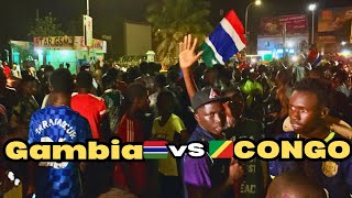 Gambia vs Congo Victory Celebration [upl. by Padegs930]